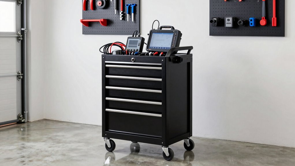 top garage scan tool carts