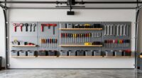 top garage wall storage