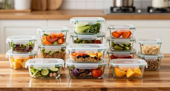 top glass meal containers