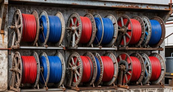 top heavy duty air hose reels