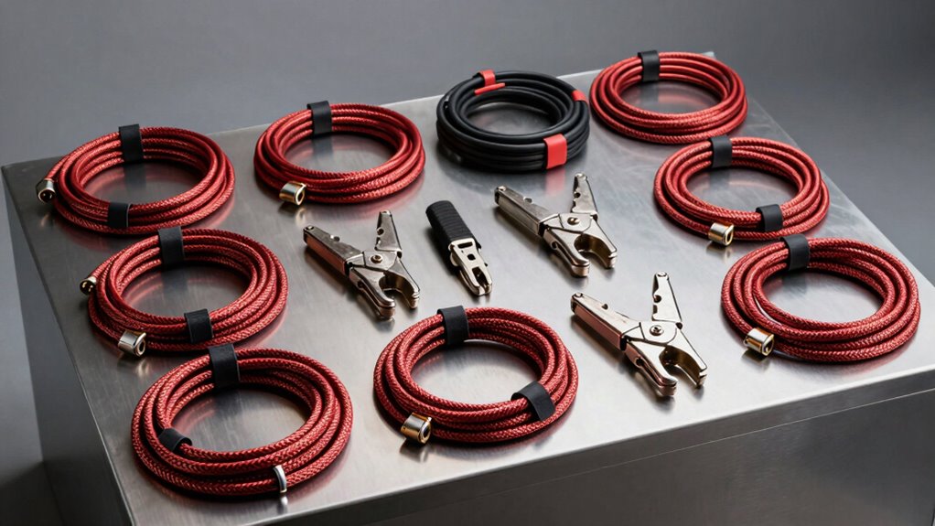 top heavy duty ground strap kits