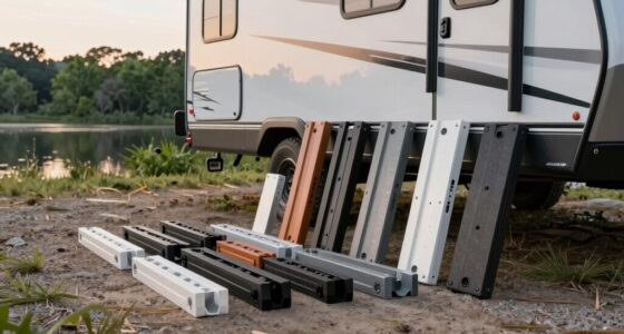 top heavy rv leveling blocks