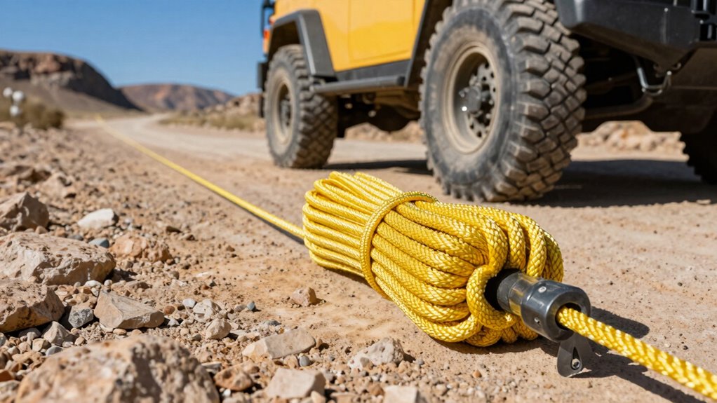top heavy vehicle recovery ropes