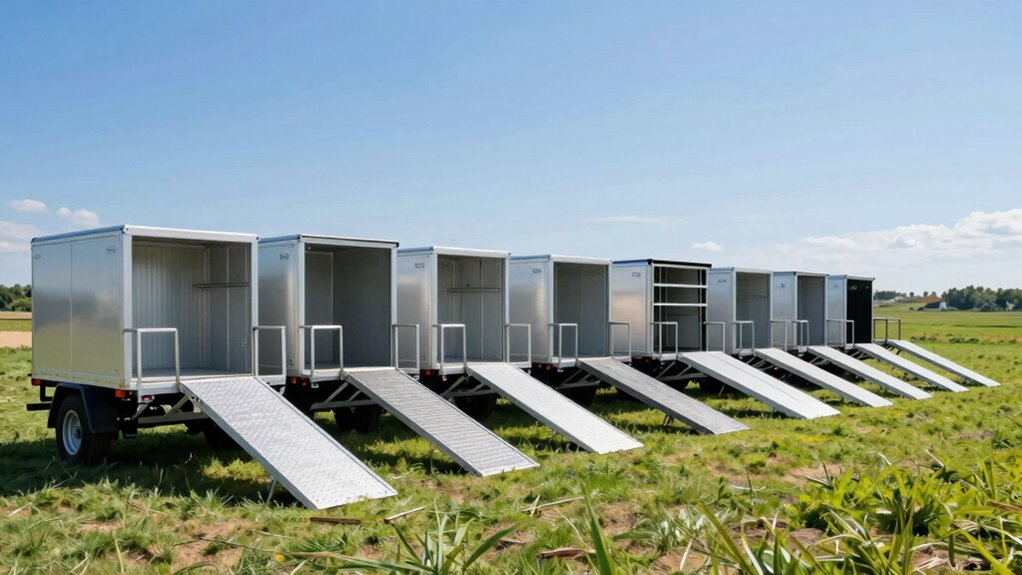 top hitch cargo ramp carriers