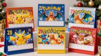 top holiday pok mon card calendars