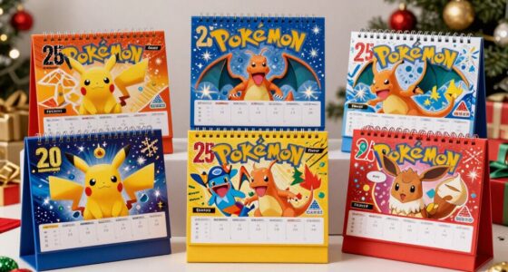 top holiday pok mon card calendars
