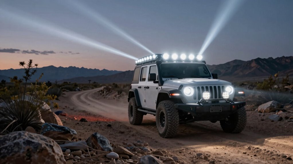 top off road led light bars