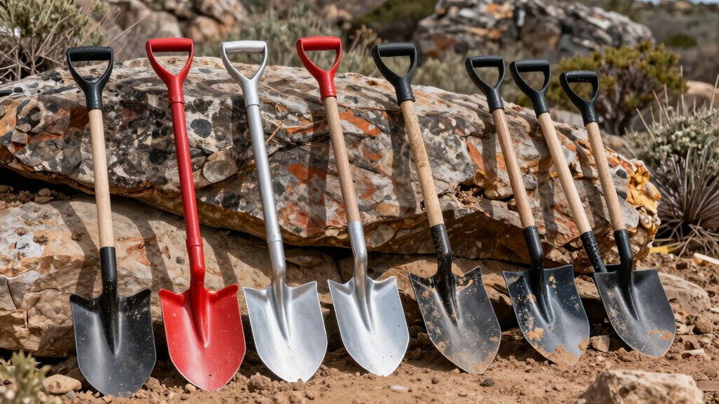 top off road recovery shovels