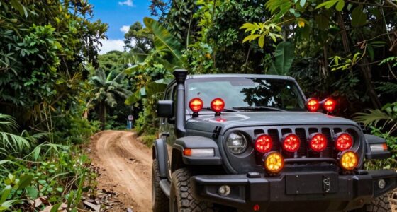 top off road signal lights