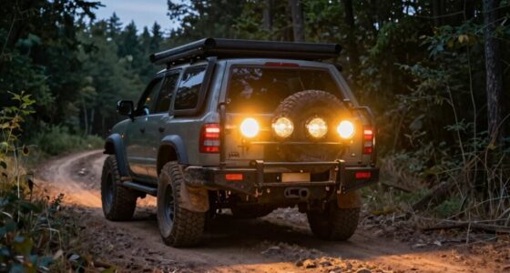 top overland rear work lights