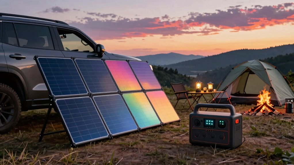 top solar car camping kits