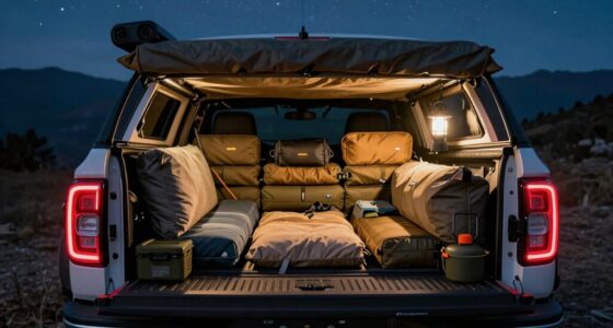 top truck bed camping cots