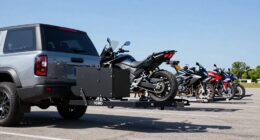 top truck hitch motorcycle carriers
