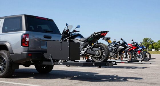 top truck hitch motorcycle carriers