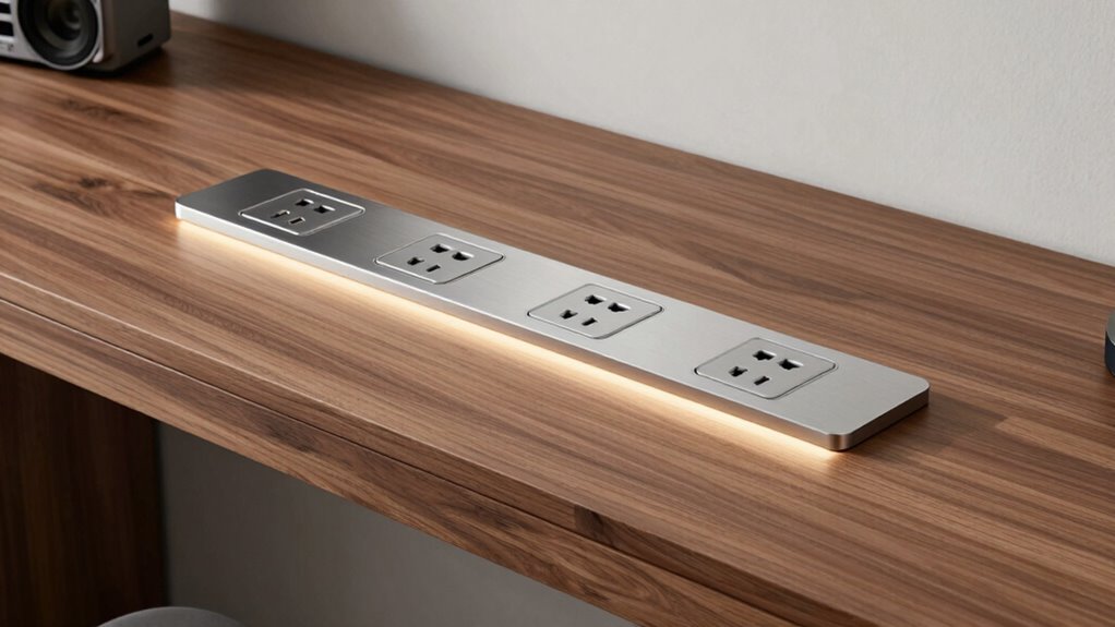 top workbenches with power