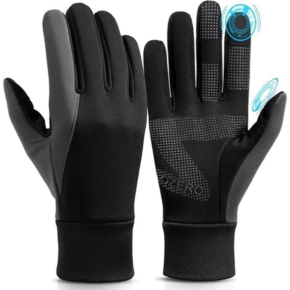 OZERO Men’s Touchscreen Winter Gloves