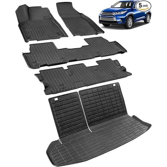 All-Weather Floor Mats & Cargo Liner for Toyota Highlander