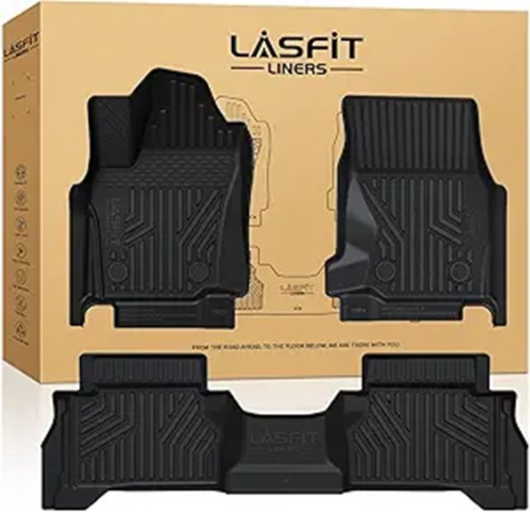 LASFIT Floor Mats for Toyota Tacoma 2024-2026