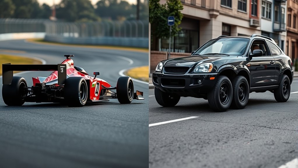 track versus street suspension