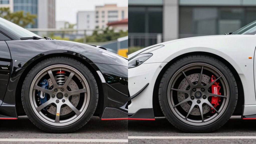 track vs street suspension