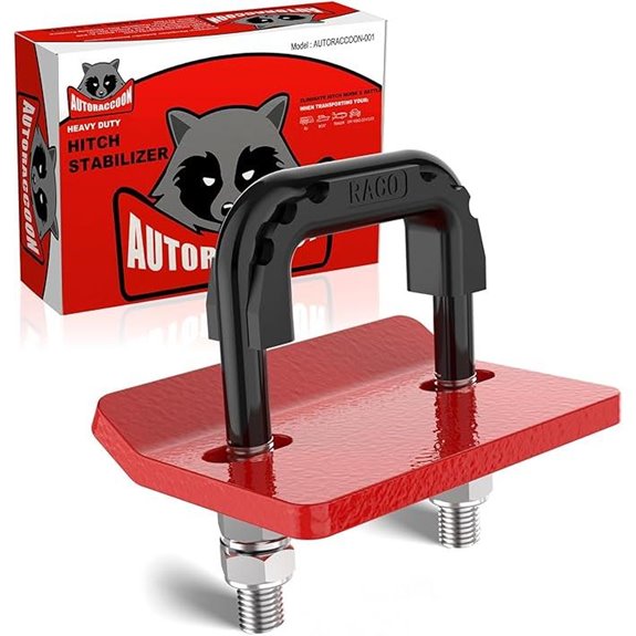 Hitch Tightener Anti-Rattle Clamp for Trailer Hitches
