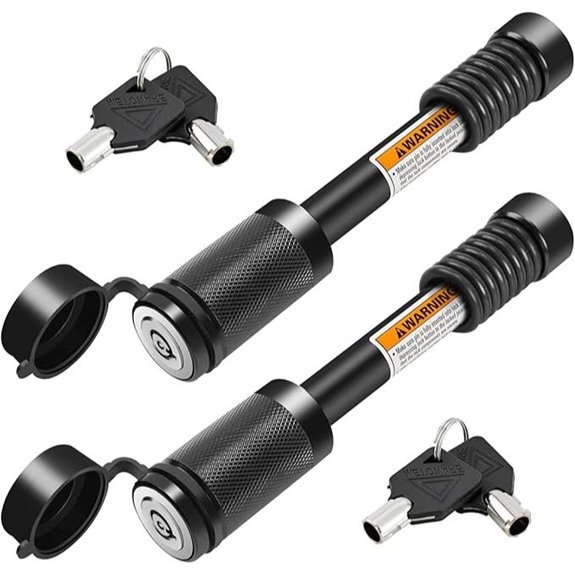 METOWARE Hitch Lock 2-Pack for Class III-V Trailers