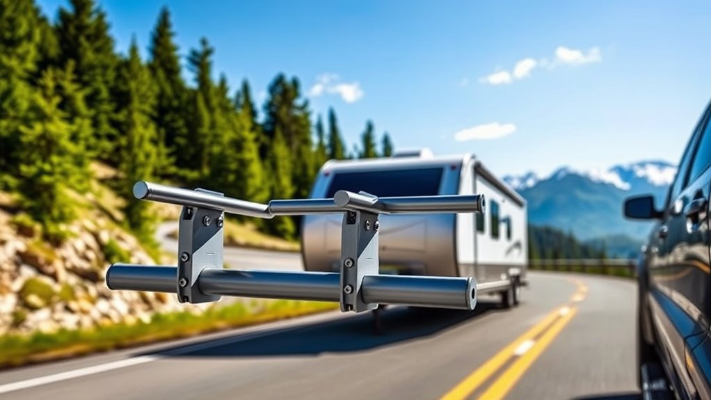 trailer sway reduction features