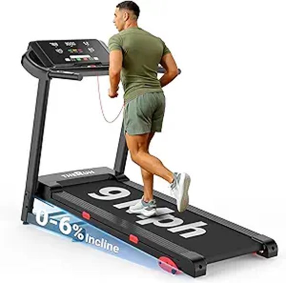 treadmill with incline and heart
