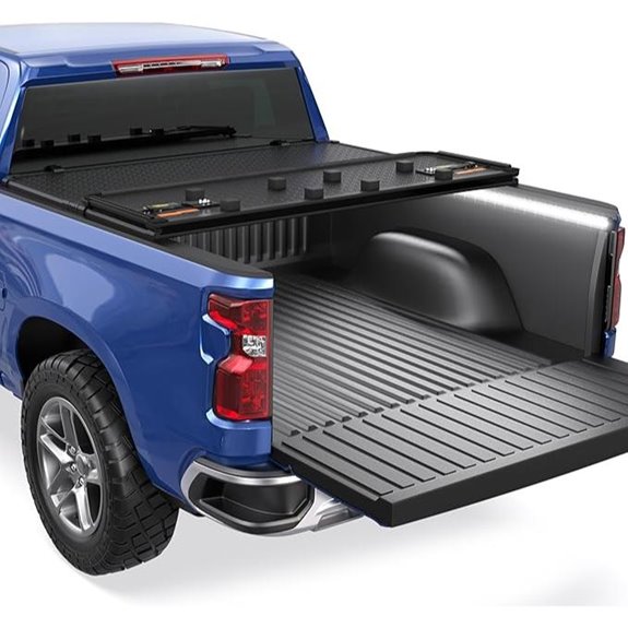 Tri Truck Bed Tonneau Cover for Silverado & Sierra