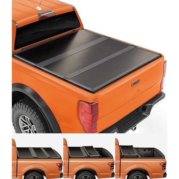 TIPTOP Tri-Fold Truck Bed Tonneau Cover for Ranger