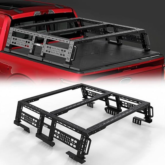 Overland Track Bed Rack for Full-Size & Mid-Size Trucks