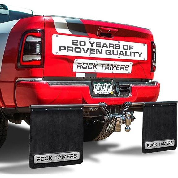 Rock Tamers 2 Mudflap System for Trucks