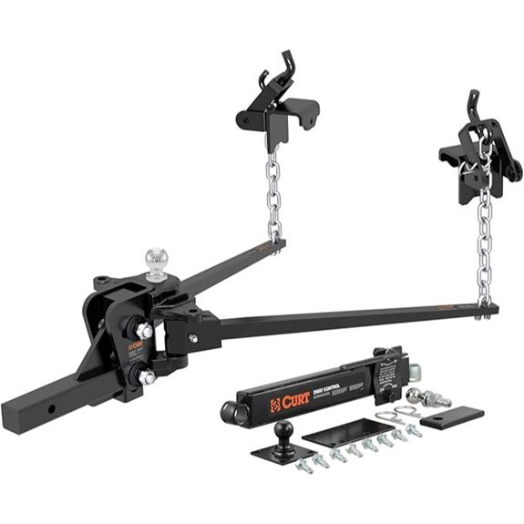 CURT 17322 Trunnion Weight Distribution Hitch with Sway