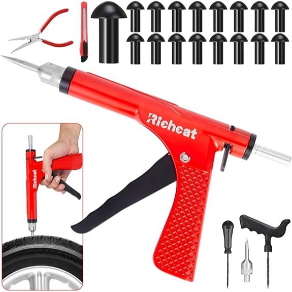 Richcat Tubeless Tire Puncture Repair Kit