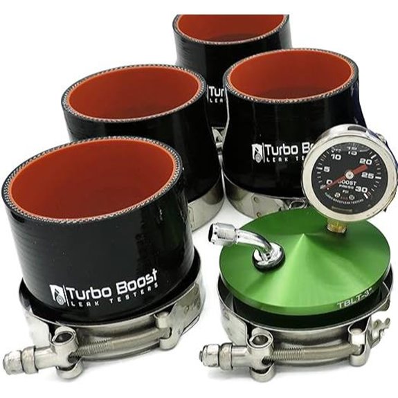 Turbo Boost Leak Testers Kit with Pressure Gauge