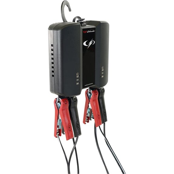 Schumacher Two-Bank 2A Car Battery Charger & Maintainer