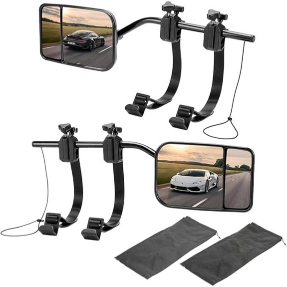 Universal Towing Mirror Extenders 2 Pack