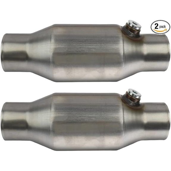 two pack universal catalytic converters