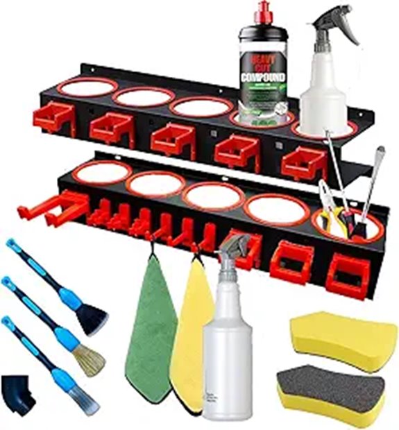 Wall-mounted Spray Bottle Holder (2 Pack)