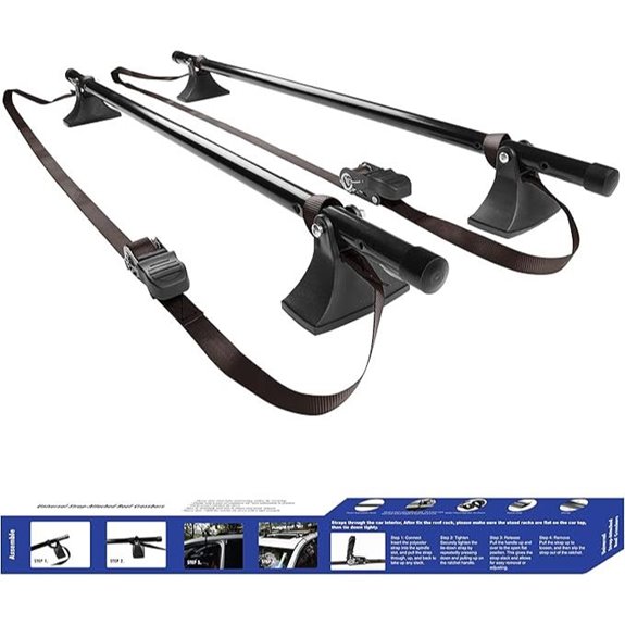 Universal Roof Rack Cross Bars (2 Pcs)