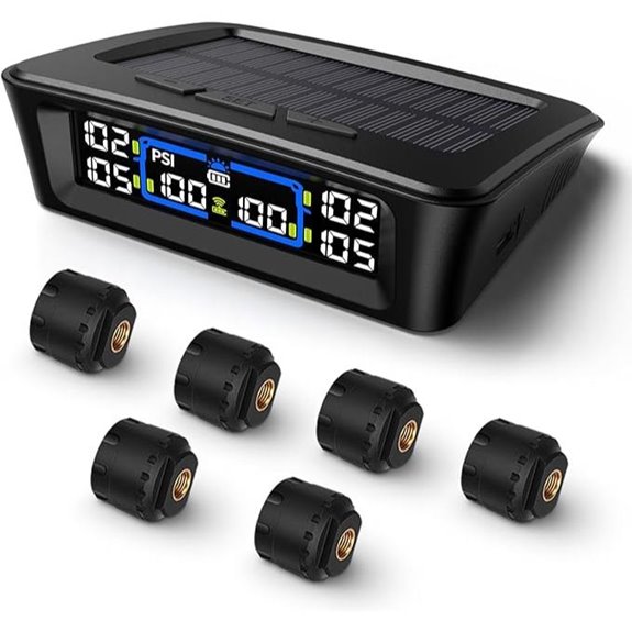 Tymate TM12 RV TPMS with 6 Sensors and USB