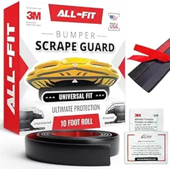 All-Fit Universal Car Bumper Scrape Guard Kit