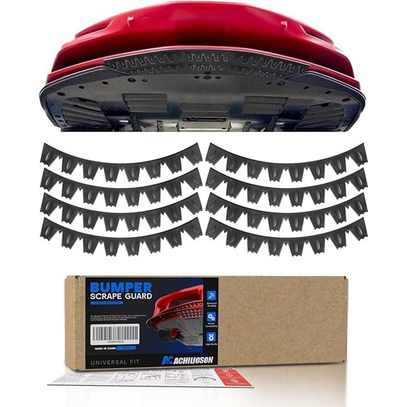 Universal Car Bumper Scrape Guard Protection Kit