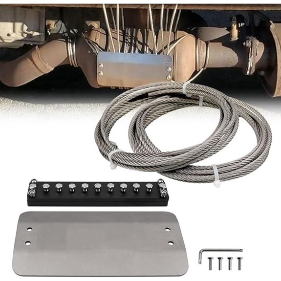 RULLINE Universal Catalytic Converter Anti-Theft Shield