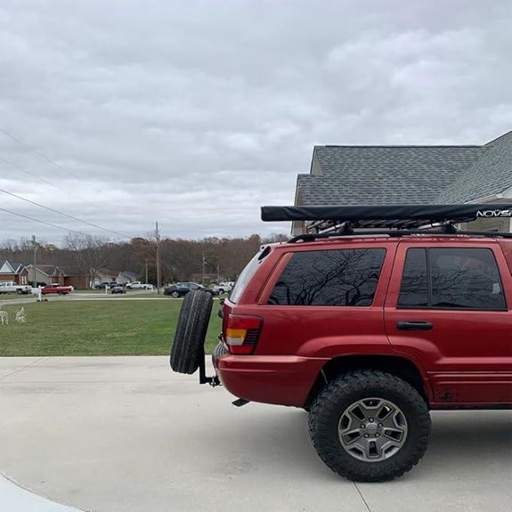 Universal Front Mount Spare Tire Carrier