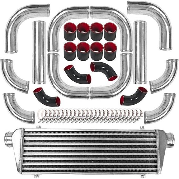 Universal Intercooler Piping Kit with Clamps and Hoses