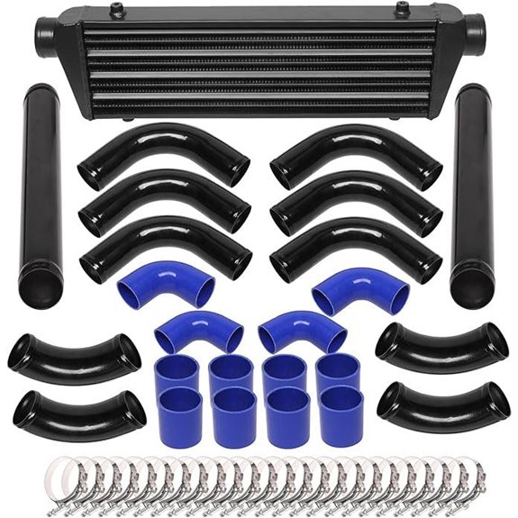 Universal Intercooler Piping Kit with Clamps and Hoses