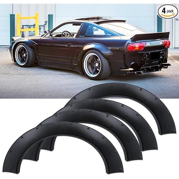 Universal Fender Flares for Cars 4PCS Wide Body Kit