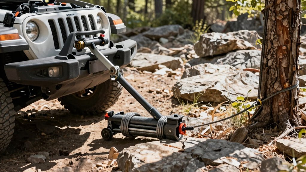 using hi lift as winch