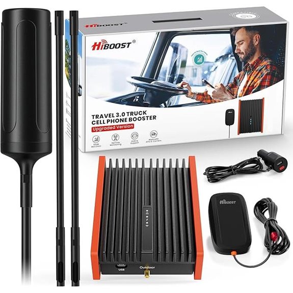HiBoost Cell Phone Signal Booster for Vehicles